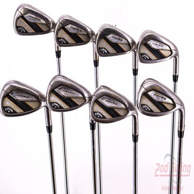 Callaway Mavrik Iron Set 5-PW AW GW True Temper Elevate 95 VSS Steel Stiff Right Handed 38.0in