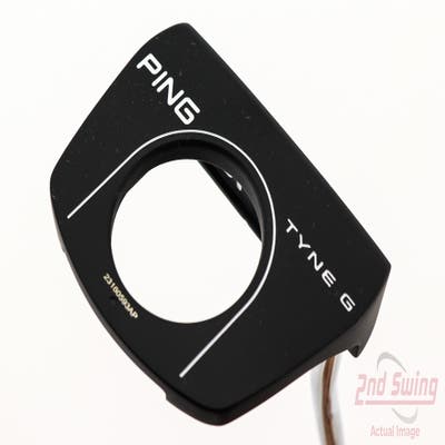 Ping 2023 Tyne G Putter Straight Arc Steel Right Handed Black Dot 35.0in