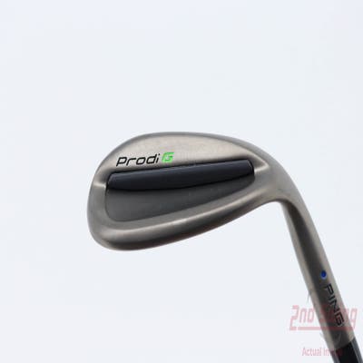 Ping Prodi G Wedge Sand SW 56° 12 Deg Bounce Stock Graphite Shaft Graphite Junior Stiff Right Handed Blue Dot 33.75in