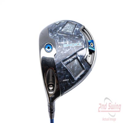 Mint Callaway Paradym Ai Smoke Max Driver 9° Fujikura Ventus Velocore+ Blue 6 Graphite Stiff Left Handed 45.5in