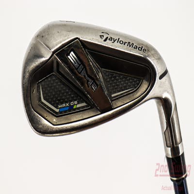 TaylorMade SIM2 MAX OS Single Iron 9 Iron Fujikura Ventus Blue 5 Graphite Senior Right Handed 36.25in