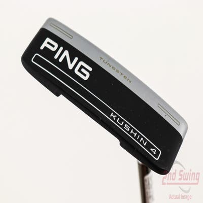 Ping 2023 Kushin 4 Putter Strong Arc Steel Right Handed Black Dot 34.5in