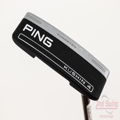 Ping 2023 Kushin 4 Putter Strong Arc Steel Right Handed Black Dot 35.0in