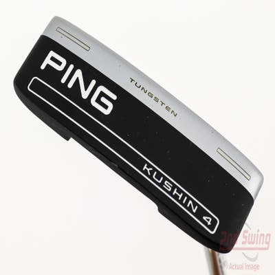 Ping 2023 Kushin 4 Putter Strong Arc Steel Right Handed Black Dot 34.0in