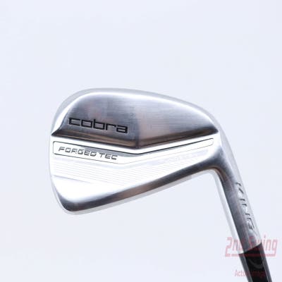 Mint Cobra 2022 KING Forged Tec Single Iron 5 Iron FST KBS $-Taper Black PVD Steel Stiff Right Handed 38.0in