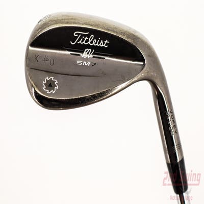 Titleist Vokey SM7 Brushed Steel Wedge Lob LW 58° 10 Deg Bounce S Grind SM7 BV Steel Wedge Flex Right Handed 35.5in