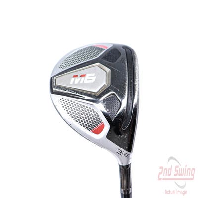 TaylorMade M6 Fairway Wood 3 Wood 3W 15° Fujikura ATMOS 6 Orange FW Graphite X-Stiff Right Handed 43.0in