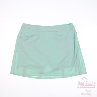 New Womens Ralph Lauren RLX Skort Large L Green MSRP $130