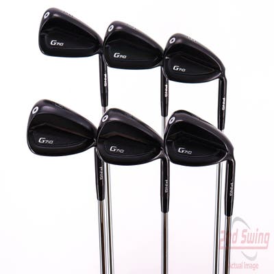 Ping G710 Iron Set 6-PW GW Project X LZ 5.5 Graphite Regular Right Handed Black Dot 38.25in