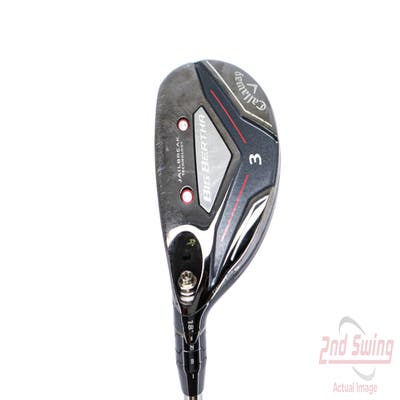 Callaway 2019 Big Bertha Hybrid 3 Hybrid 18° UST Mamiya Recoil ZT9 F4 Graphite Stiff Left Handed 40.75in