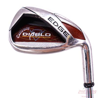 Callaway Diablo Edge Single Iron Pitching Wedge PW Callaway Stock Steel Steel Uniflex Right Handed 35.5in