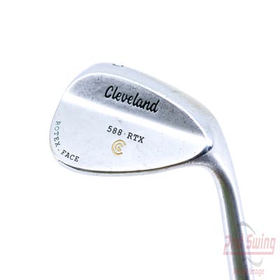 Cleveland 588 RTX Satin Chrome Wedge Lob LW 60° 12 Deg Bounce Cleveland ROTEX Wedge Steel Wedge Flex Right Handed 35.25in