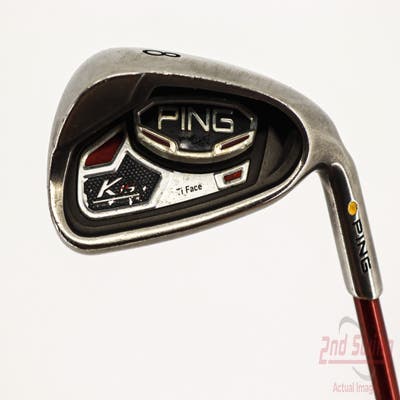 Ping K15 Single Iron 8 Iron Ping TFC 149I Graphite Soft Regular Right Handed Yellow Dot 37.0in