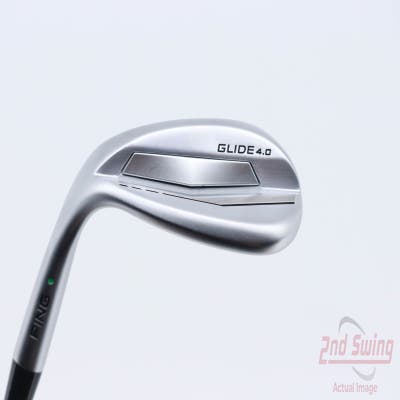 Ping Glide 4.0 Wedge Lob LW 60° 10 Deg Bounce S Grind AWT 2.0 Steel Stiff Left Handed Green Dot 35.75in