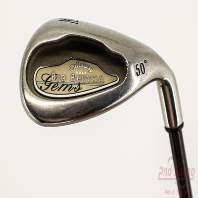 Callaway Big Bertha Gems Wedge Gap GW 50° Callaway Stock Graphite Graphite Ladies Right Handed 34.5in