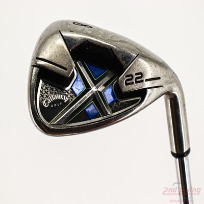 Callaway X-22 Single Iron 8 Iron Callaway X Steel Steel Uniflex Right Handed 36.0in