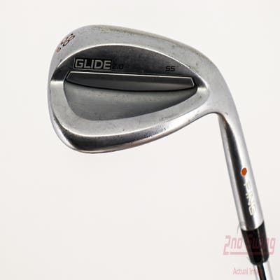 Ping Glide 2.0 Wedge Lob LW 58° 10 Deg Bounce True Temper Dynamic Gold S400 Steel Stiff Right Handed Orange Dot 35.0in