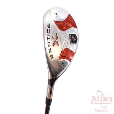 Tour Edge Exotics XCG-V Hybrid 4 Hybrid 21° Graphite Design Exotics Graphite Senior Left Handed 40.0in