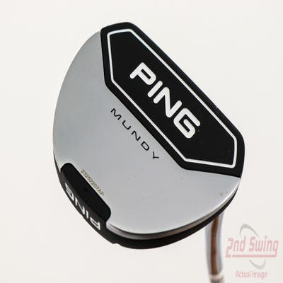 Ping 2023 Mundy Putter Straight Arc Steel Right Handed Black Dot 34.0in