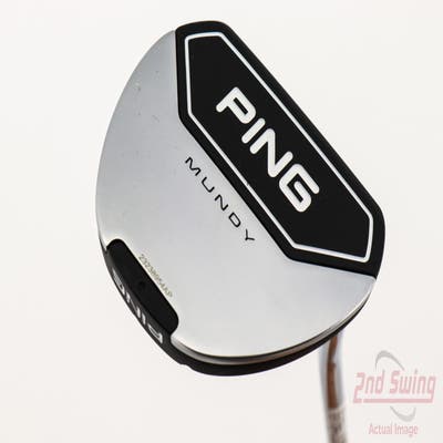 Ping 2023 Mundy Putter Straight Arc Steel Right Handed Black Dot 35.0in