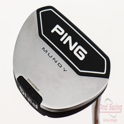 Ping 2023 Mundy Putter Straight Arc Steel Right Handed Black Dot 35.0in