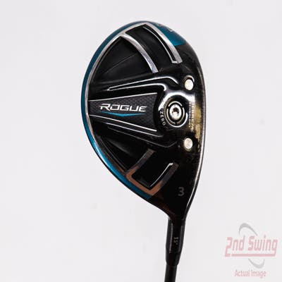 Callaway Rogue Sub Zero Fairway Wood 3 Wood 3W 15° Project X HZRDUS Yellow 75 6.0 Graphite Stiff Right Handed 42.5in