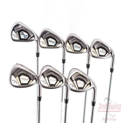 Callaway Rogue Iron Set 6-PW AW SW True Temper XP 95 R300 Steel Regular Right Handed 37.5in