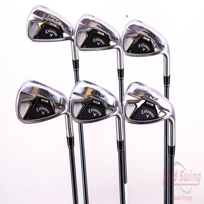 Callaway Apex DCB 21 Iron Set 6-PW GW UST Mamiya Recoil 65 Dart Graphite Senior Right Handed 37.5in