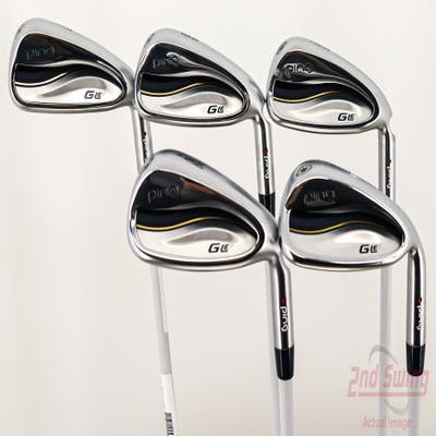 Ping G LE 3 Iron Set 7-PW SW ULT 250 Lite Graphite Ladies Right Handed Red dot 36.5in