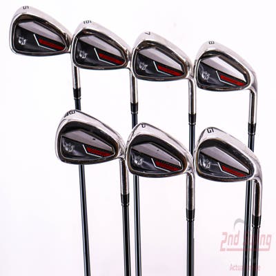 Wilson Staff Dynapwr Iron Set 5-PW GW UST Mamiya Recoil 65 Dart Graphite Regular Right Handed 38.0in