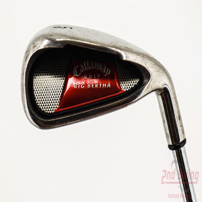 Callaway 2008 Big Bertha Single Iron 5 Iron Callaway Big Bertha Steel Steel Uniflex Right Handed 38.0in