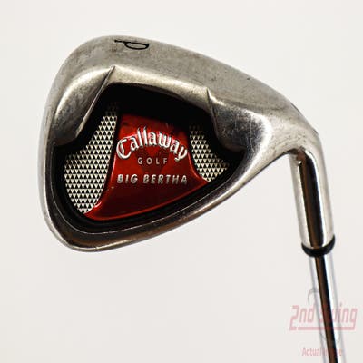 Callaway 2008 Big Bertha Single Iron Pitching Wedge PW Callaway Big Bertha Steel Steel Uniflex Right Handed 35.25in