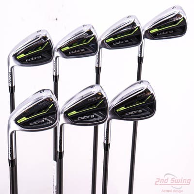 Cobra RAD Speed Iron Set 5-PW GW Cobra Ultralite 45 Graphite Senior Left Handed -1 1/4"