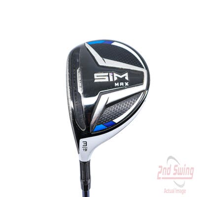 TaylorMade SIM MAX Fairway Wood 3 Wood 3W 15° Fujikura Ventus Blue 5 Graphite Regular Left Handed 38.5in