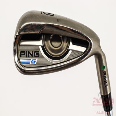 Ping 2016 G Single Iron 9 Iron AWT 2.0 Steel Regular Right Handed Green Dot 35.75in