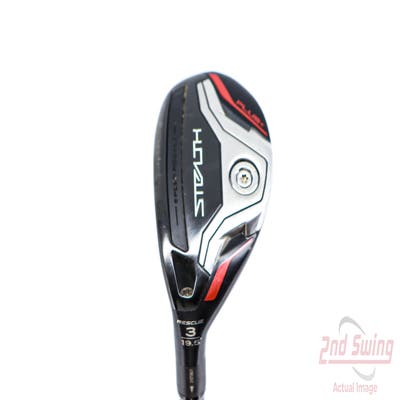 TaylorMade Stealth Plus Rescue Hybrid 3 Hybrid 19.5° PX HZRDUS Smoke Red RDX 80 Graphite Stiff Left Handed 40.25in