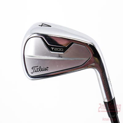 Titleist 2021 T200 Utility Hybrid 4 Hybrid 22° PX HZRDUS Smoke Black RDX 80 Graphite X-Stiff Right Handed 38.75in