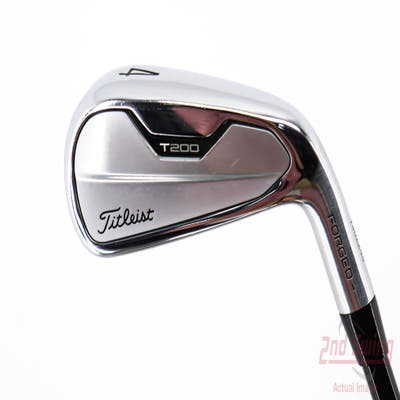 Titleist 2021 T200 Utility Hybrid 4 Hybrid 22° PX HZRDUS Smoke Black RDX 80 Graphite X-Stiff Right Handed 38.75in