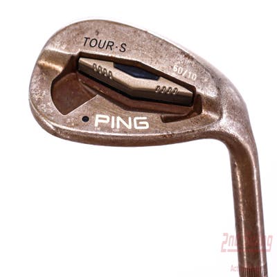 Ping Tour-S Rustique Wedge Lob LW 60° 10 Deg Bounce True Temper Dynamic Gold S300 Steel Stiff Right Handed Black Dot 35.0in