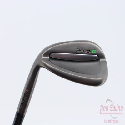 Ping Prodi G Wedge Gap GW 52° 12 Deg Bounce Stock Graphite Shaft Graphite Junior Stiff Left Handed Red dot 34.25in