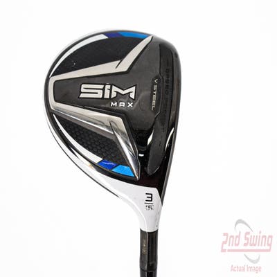 TaylorMade SIM MAX Fairway Wood 3 Wood 3W 15° Aldila NV Ladies 45 Graphite Ladies Right Handed 42.0in