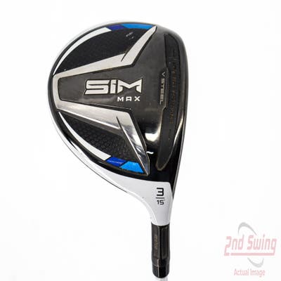 TaylorMade SIM MAX Fairway Wood 3 Wood 3W 15° Aldila NV Ladies 45 Graphite Ladies Right Handed 42.0in