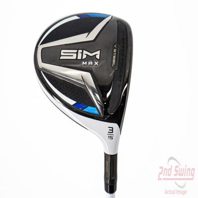 TaylorMade SIM MAX Fairway Wood 3 Wood 3W 15° Aldila NV Ladies 45 Graphite Ladies Right Handed 42.0in