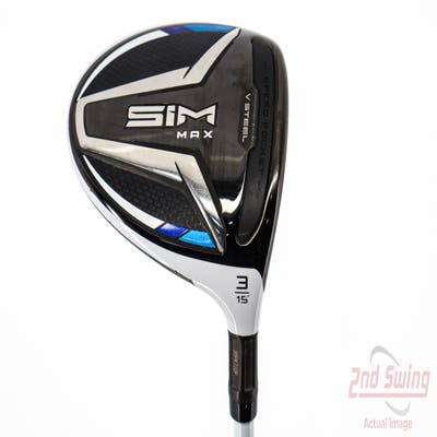 TaylorMade SIM MAX Fairway Wood 3 Wood 3W 15° Aldila NV Ladies 45 Graphite Ladies Right Handed 42.0in