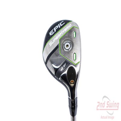 Callaway EPIC Super Hybrid 4 Hybrid 21° Aerotech SteelFiber fc65 Graphite Senior Right Handed 40.0in