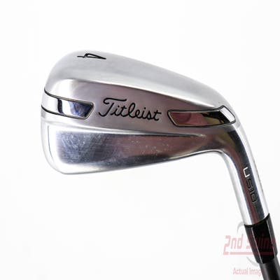 Titleist U 510 Utility Hybrid 4 Hybrid 22° PX HZRDUS Smoke Black 80 Graphite Stiff Right Handed 38.75in