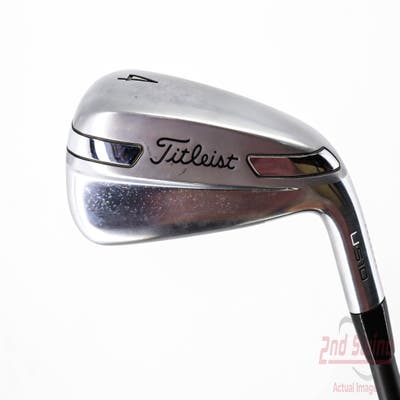 Titleist U 510 Utility Hybrid 4 Hybrid 22° PX HZRDUS Smoke Black 80 Graphite Stiff Right Handed 38.75in