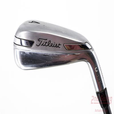 Titleist U 510 Utility Hybrid 4 Hybrid 22° PX HZRDUS Smoke Black 80 Graphite Stiff Right Handed 38.75in