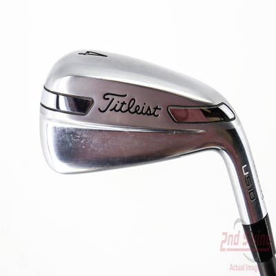 Titleist U 510 Utility Hybrid 4 Hybrid 22° PX HZRDUS Smoke Black 80 Graphite Stiff Right Handed 38.75in