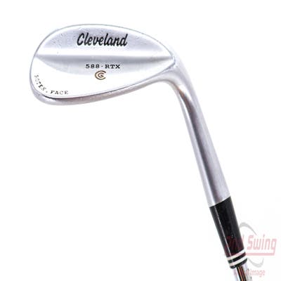 Cleveland 588 RTX Satin Chrome Wedge Sand SW 56° 14 Deg Bounce True Temper Steel Wedge Flex Right Handed 35.75in